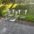 6 La Marie Chairs By Philippe Tarck For Kartell thumbnail 11