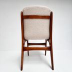 Set Van 4 Opnieuw Gestoffeerde Mahjongg Stoelen, 1950'S thumbnail 9