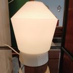 Vintage Plafondlamp Philips Melkglas thumbnail 2