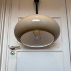 Mushroom Hanglamp Trekpendel Van Dijkstra, Jaren 70 thumbnail 5