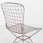 Pair Of Vintage Italian Design Architectural Steel Wire Chairs From 1970’s thumbnail 7