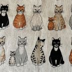 2X Katten Kunstwerk Uit Ierland “Cats In Waiting” thumbnail 7