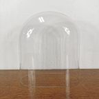 Antieke Glazen Ovale Stolp 38Cm. thumbnail 13