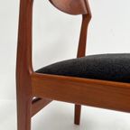 Set Van 6 Opnieuw Gestoffeerde Stoelen Van Burchardt Nielsen thumbnail 13