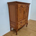Brocante Queen Ann Barkast Wandkast Buffetkast Ladekast Drankenkast 107 thumbnail 2
