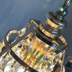 4 Beschikbaar ! Gemerkte Swarvski Hanglampen Vintage Kristal thumbnail 2