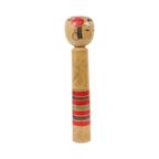 Grote Kokeshi Pop Xl Formaat Handgeschilderd Hout Japan Showa 48cm thumbnail 7