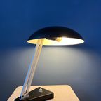 Zwarte Vintage Flexibele Bureaulamp Van Hala Bauhaus Style thumbnail 6