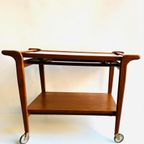 Pastoe Teak Trolley / Drankenkastje Design Cees Braakman thumbnail 7