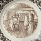 Bord (6) - Porselein - Complete Set - Werkers Van Toen thumbnail 13