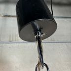2X Vintage Hanglamp ‘Raspberry’ – Glas En Chroom thumbnail 10