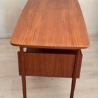 Vintage Deens Bureau Tibergaard Jaren 60 thumbnail 13