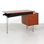 Dutch Design Hairpin Desk By Cees Braakman For Pastoe, 1960S thumbnail 5