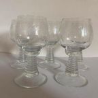 5x Roemer Wijnglas Transparant Gegrafeerd thumbnail 5
