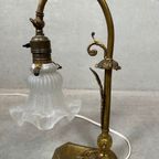 Art Nouveau Tafellamp – Bloem thumbnail 9