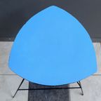 Blue Formica High Plant Table 1960S thumbnail 4