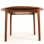 H. Sigh & Sons Ronde Verlengbare Eettafel Deens Vintage thumbnail 5
