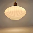 Vintage - Ufo Lamp - Opaline - Koper - Scandinavisch - 1970S thumbnail 6