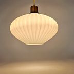 Vintage - Ufo Lamp - Opaline - Koper - Scandinavisch - 1970S thumbnail 6