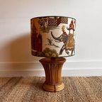 Mid Century Bamboe Rotan Italiaans Design Lampvoet Vintage thumbnail 16