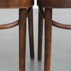 Set Van 2 Tijdloze En Charmante Bistro Stoeltjes In De Stijl Van Thonet Met Uniek Houten Frame thumbnail 9