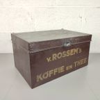 Grote Blikken Doos V.Rossem'S Koffie En Thee thumbnail 5