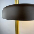Brown And Gold Desk Lamp 7603 By Heinz F.W. Stahl For Hillebrand 1970 thumbnail 9