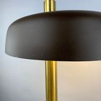 Brown And Gold Desk Lamp 7603 By Heinz F.w. Stahl For Hillebrand 1970 thumbnail 9