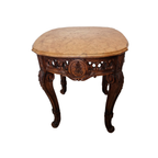 Louis Xv Stijl Bijzettafel Met Marmeren Blad, 20e Eeuw thumbnail 2