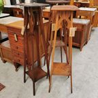 Vintage Bijzettafeltje Plantentafeltje Tafeltje Tafel Pied De Stalle 802 thumbnail 11