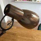 Vintage Scharnier Bureaulamp Met Tafelklem thumbnail 5