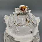 Vintage Terrine Capodimonte Wit/goud thumbnail 10