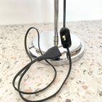 Goffredo Reggiani Chroom Eyeball Bureau Lamp - Space Age Jaren 60 thumbnail 6