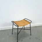 Ddr Rotan Kruk Met Staal Vintage thumbnail 11
