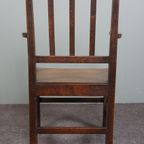 Prachtige Antieke Engelse Begin 19E Eeuw Side Chair Met Armleunigen thumbnail 5