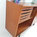 Vintage Deens Sideboard | Dressoir | Tv Meubel Teak thumbnail 3
