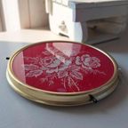 Vintage Houten Kandelaar En Opberg Bakje, Houtsnijwerk thumbnail 16