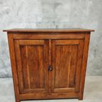 Antieke Kast Dressoir Eikenhout 19E Eeuws 115X114 Cm thumbnail 13