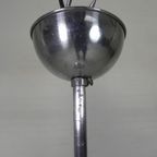 Art Deco Hanglamp Met Witte Bol, Jaren 30 thumbnail 16