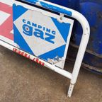 Groot Stoer Reclamebord Butagaz Camping Gaz. thumbnail 6