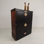 Mahonie Globe-wernicke Modulaire Boekenkast Met Onderladen thumbnail 7