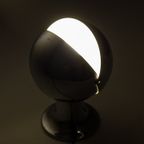 Vintage Egon Hillebrand Eclips Lamp Van Verchroomd Metaal thumbnail 8