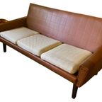 Vintage Bank Jaren '60, Driezits Bank Sixties, Sofa thumbnail 4