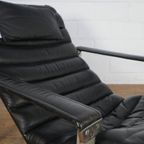 Pulkka Lounge Chair With Ottoman By Ilmari Lappalainen For Asko thumbnail 8