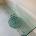 Mid Century / Vintage Glazen Italiaanse Salontafel thumbnail 6