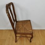 Set Vintage Brocante, Landelijke Eettafelstoelen, Stoelen Set Prijs thumbnail 16