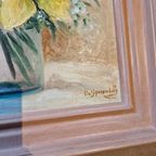 Vintage Schilderij Olieverf Op Doek thumbnail 4