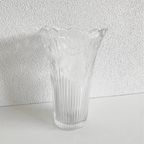 Vintage Italiaanse Borgonovo Glazen Vaas 1950’s thumbnail 7