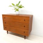 Retro Vintage Ladekast Kast Dressoir Tv Meubel Jaren 60 Teak thumbnail 2