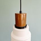 Scandinavische Hanglamp In Witte Opaline En Koper, 1960 thumbnail 4